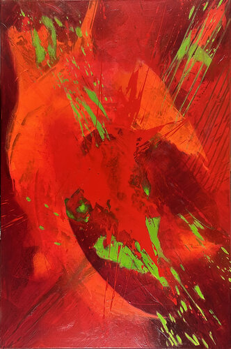 Leidenschaftliche Impulse by Susanne Dowden, Painting for Sale on Select