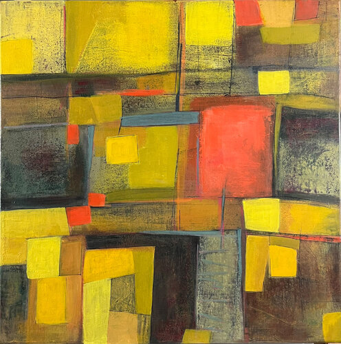 Stadtgeflüster by Susanne Dowden, Painting for Sale on Select