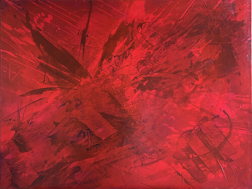 Im Zentrum der Leidenschaft by Susanne Dowden, Painting for Sale on Select