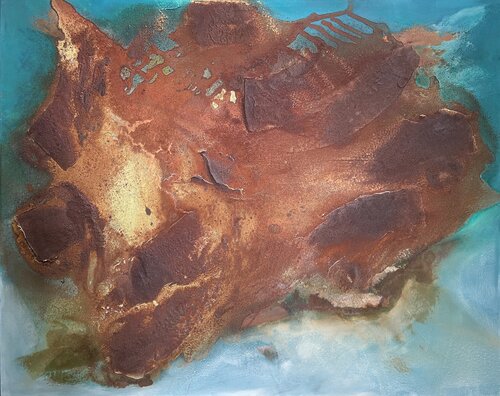 Spuren der Zeit by Susanne Dowden, Painting for Sale on Select