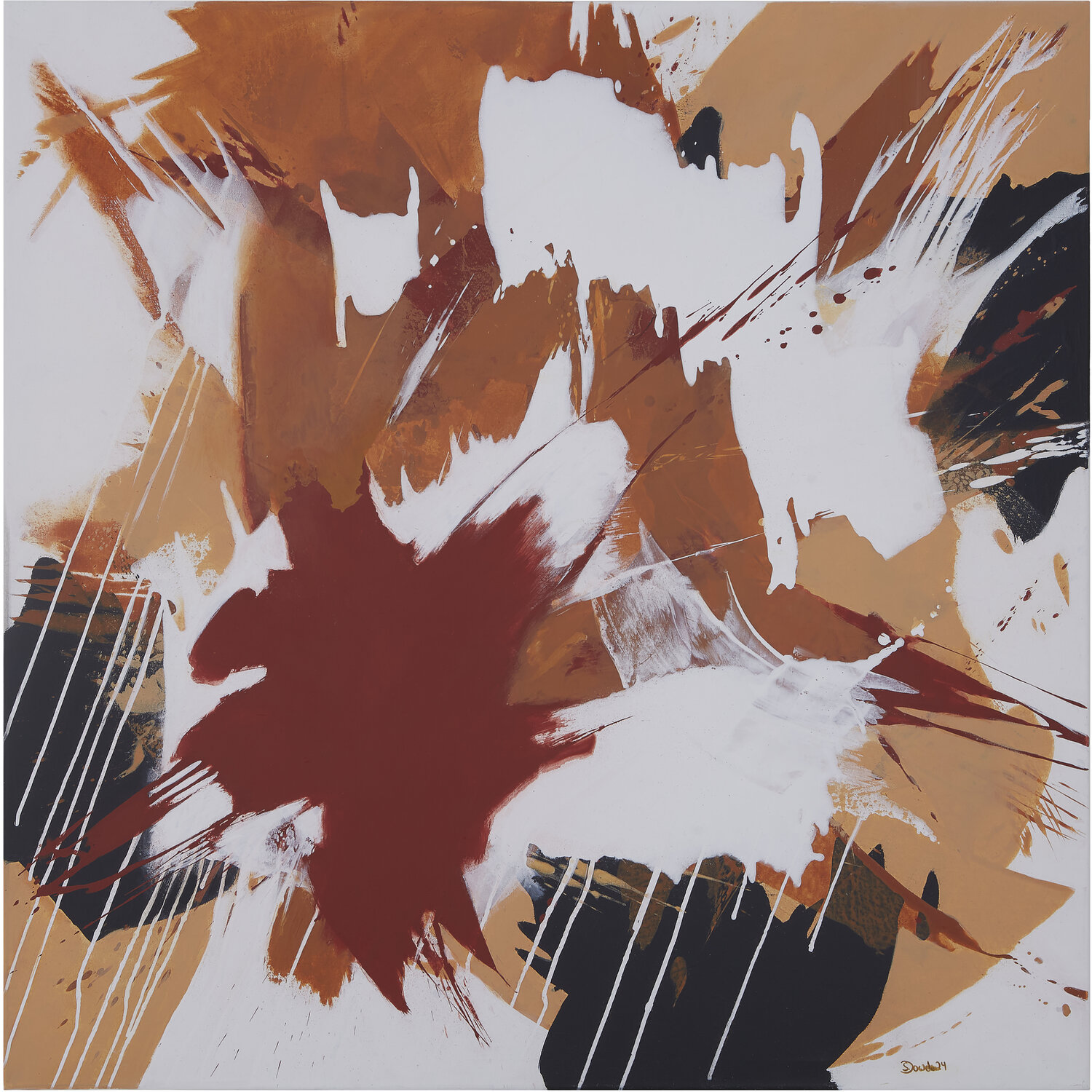 Ruhe trifft auf Energie Susanne Dowden Original painting for sale