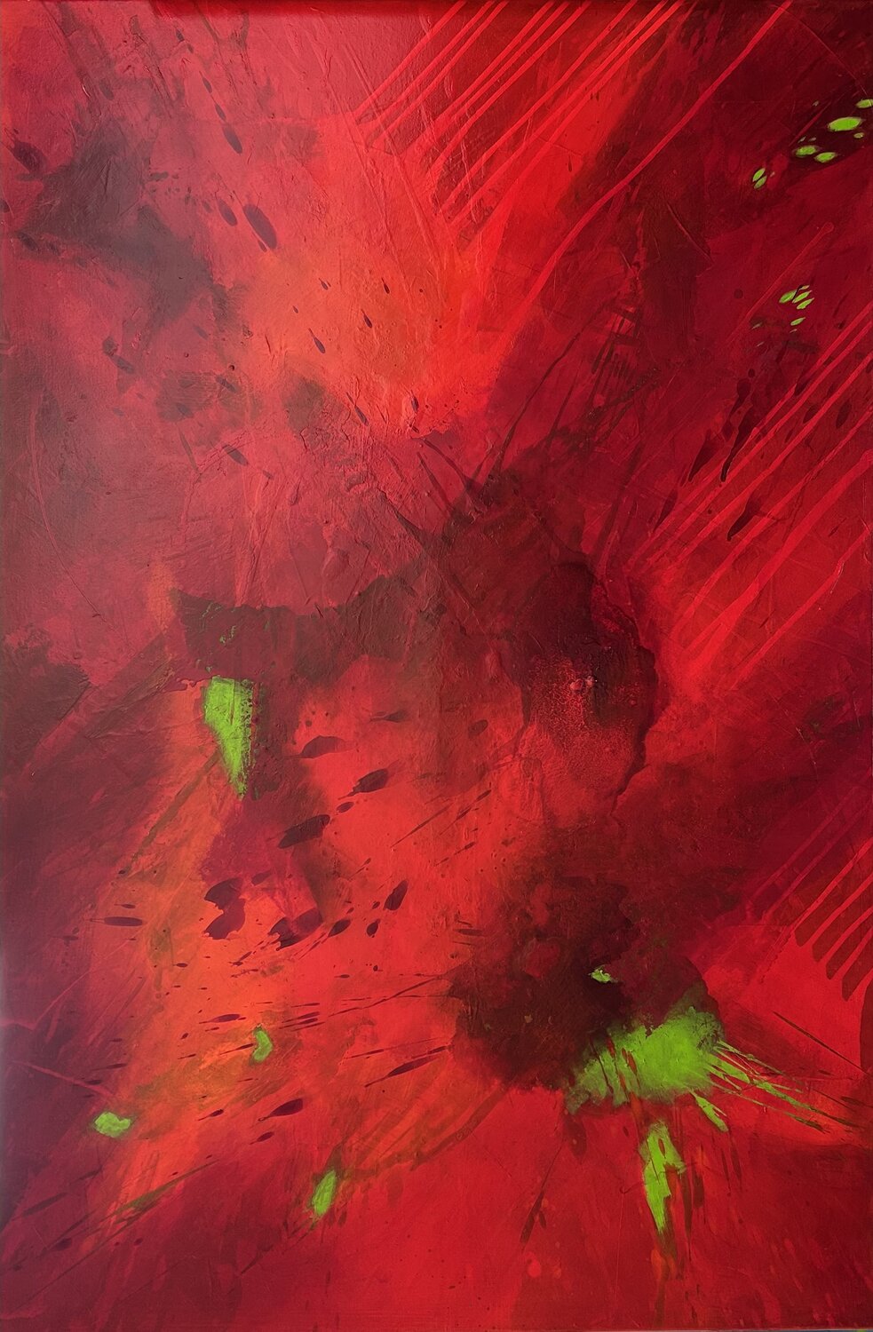 Leidenschaftliche Emotionen Susanne Dowden Original painting for sale