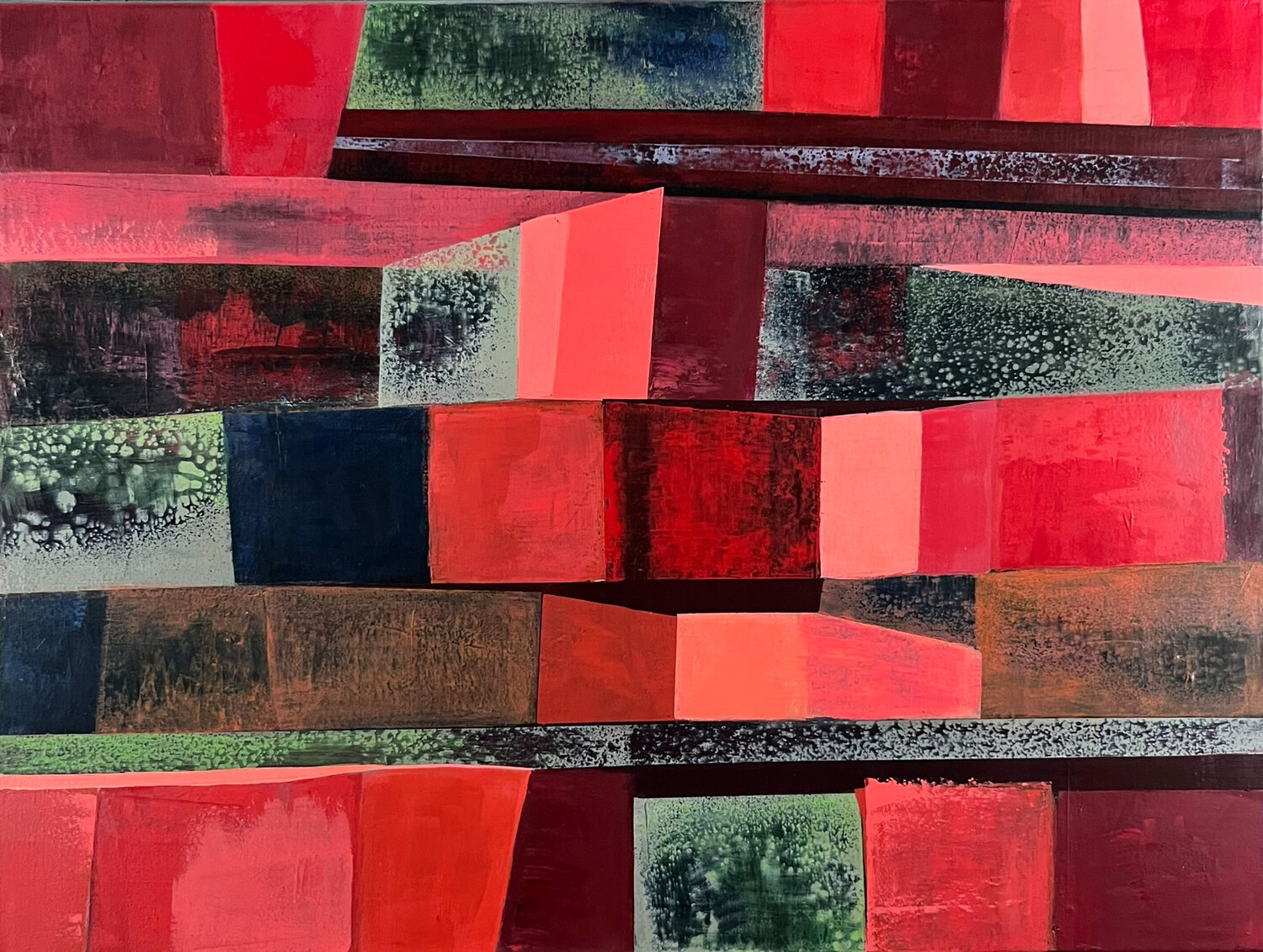 Verschachtelte Räume Susanne Dowden Original painting for sale