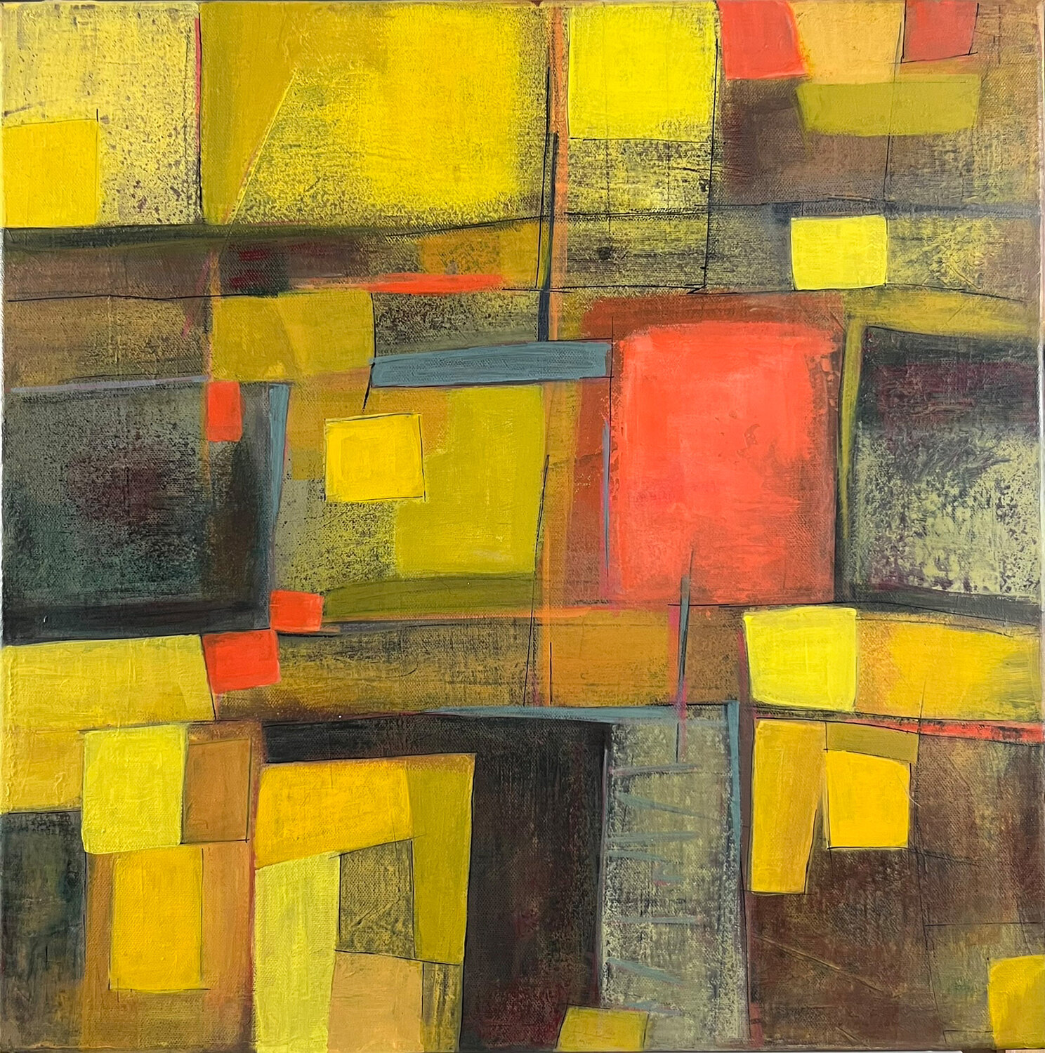 Stadtgeflüster Susanne Dowden Original painting for sale