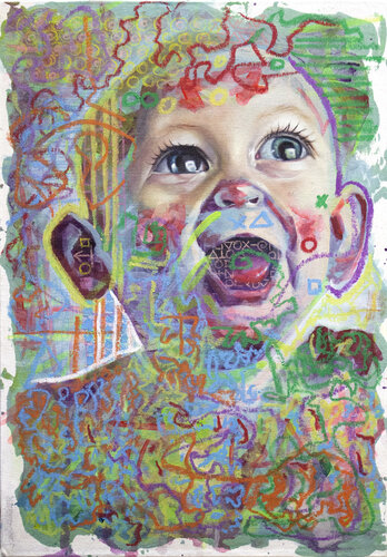Bendición by Juan Balaguer, Painting for Sale on Select