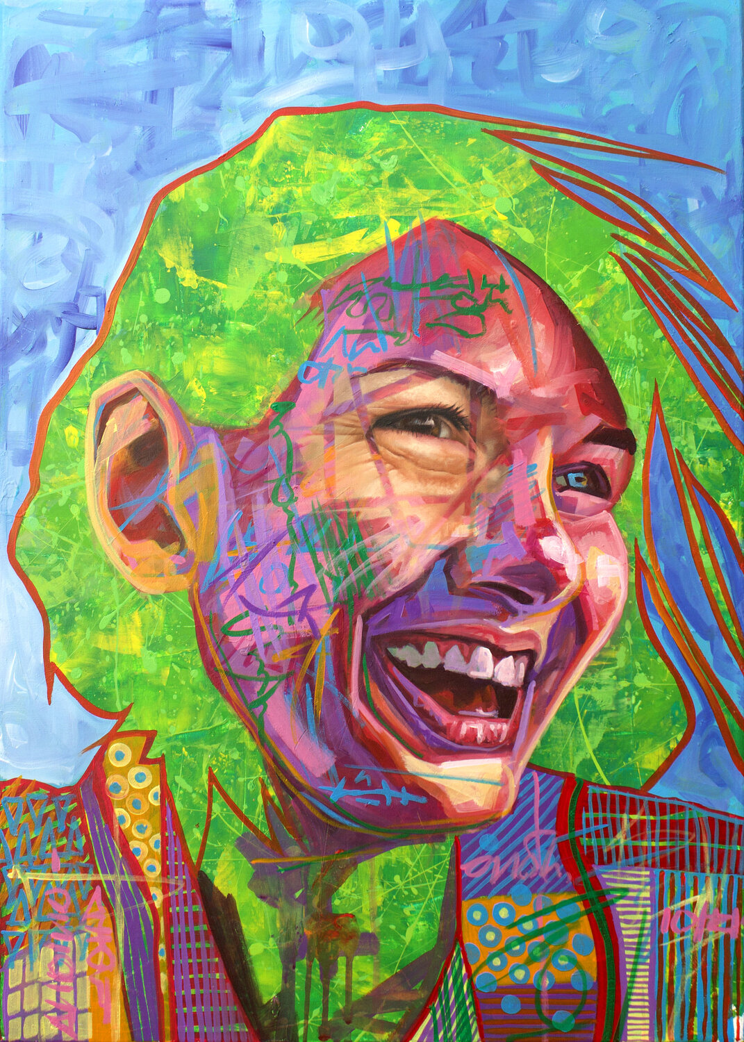 Careta (3) Juan Balaguer Original painting for sale