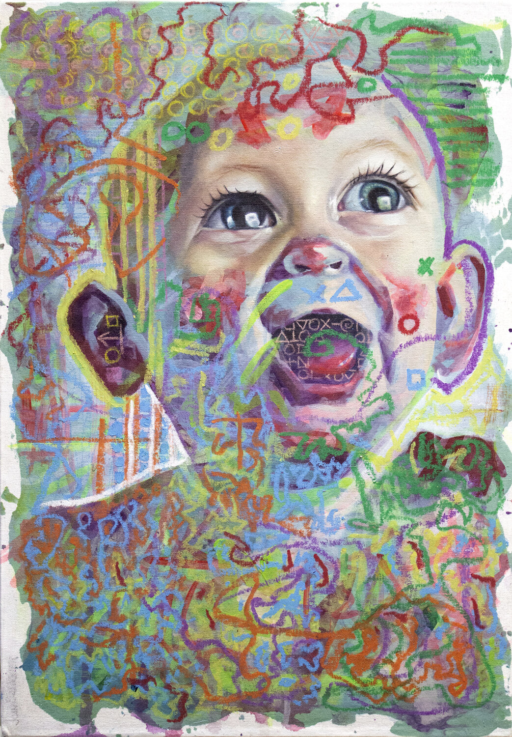 Bendición Juan Balaguer Original painting for sale