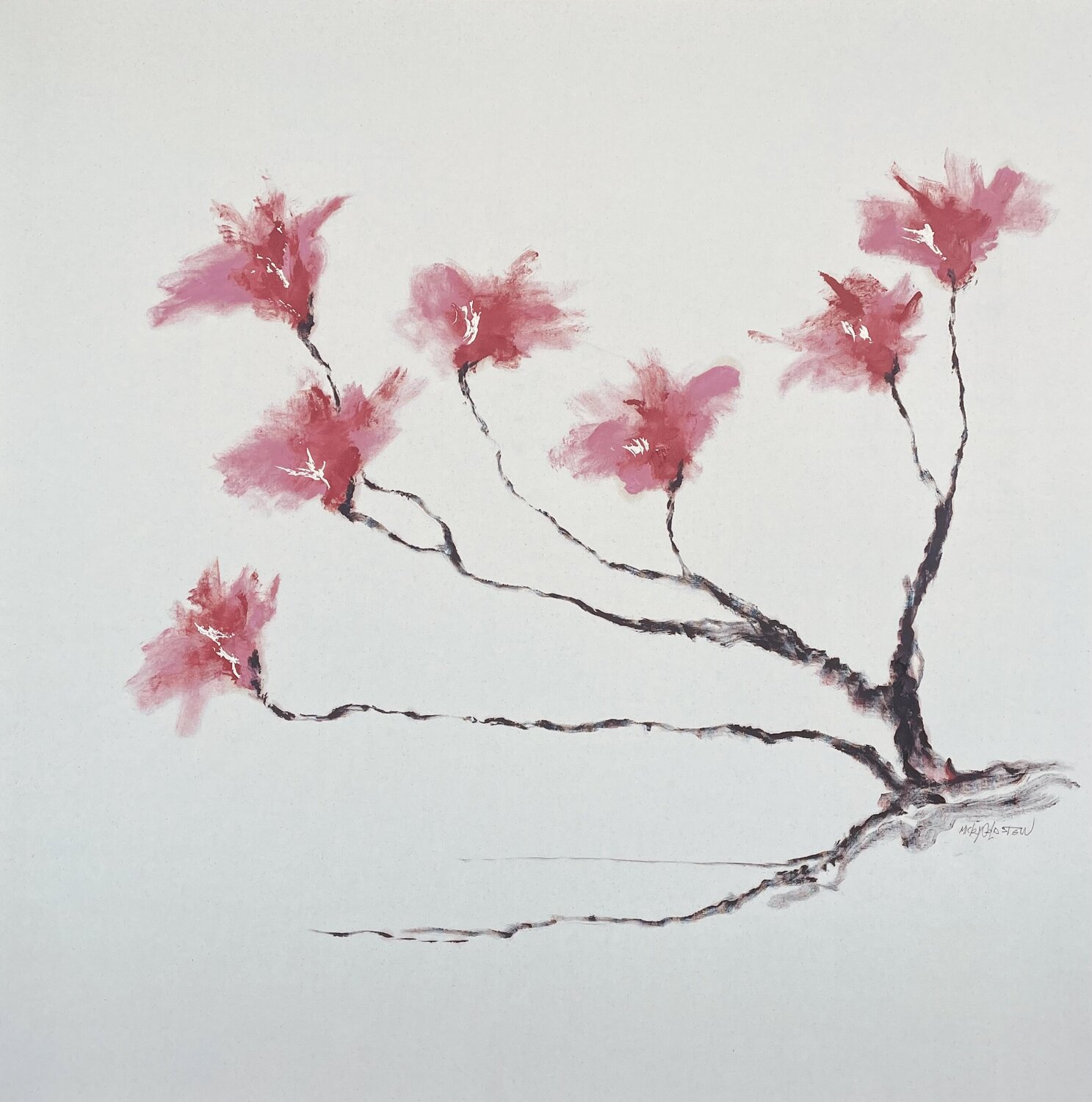 Bloom of Hope Micky Goldstein Original painting for sale