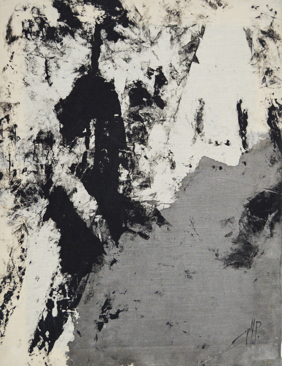 RASTROS I Angel Santiago Plata Original painting for sale