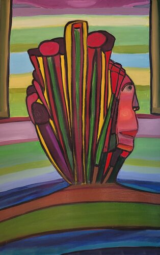 Renaissance by Safaa Abbaoui, Painting for Sale on Select