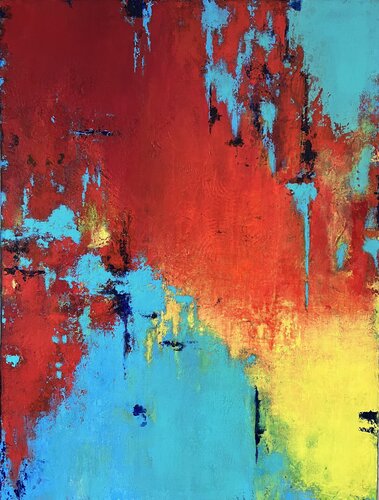 HEAT by Bahar Guliyeva, Painting for Sale on Select