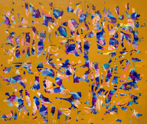 STORIES BENEATH THE COLOURS by Bahar Guliyeva, Painting for Sale on Select