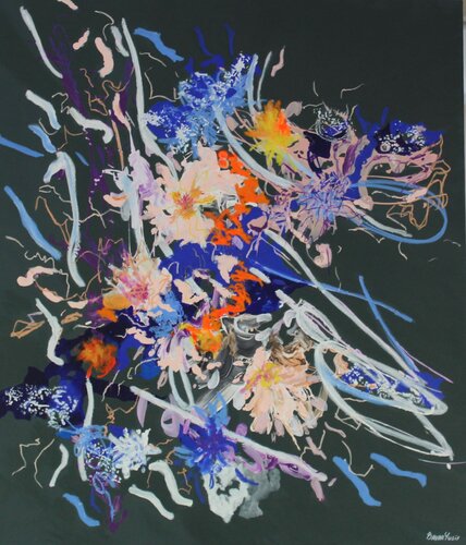 CHASING THE DREAMS SERIES #1 by Bahar Guliyeva, Painting for Sale on Select
