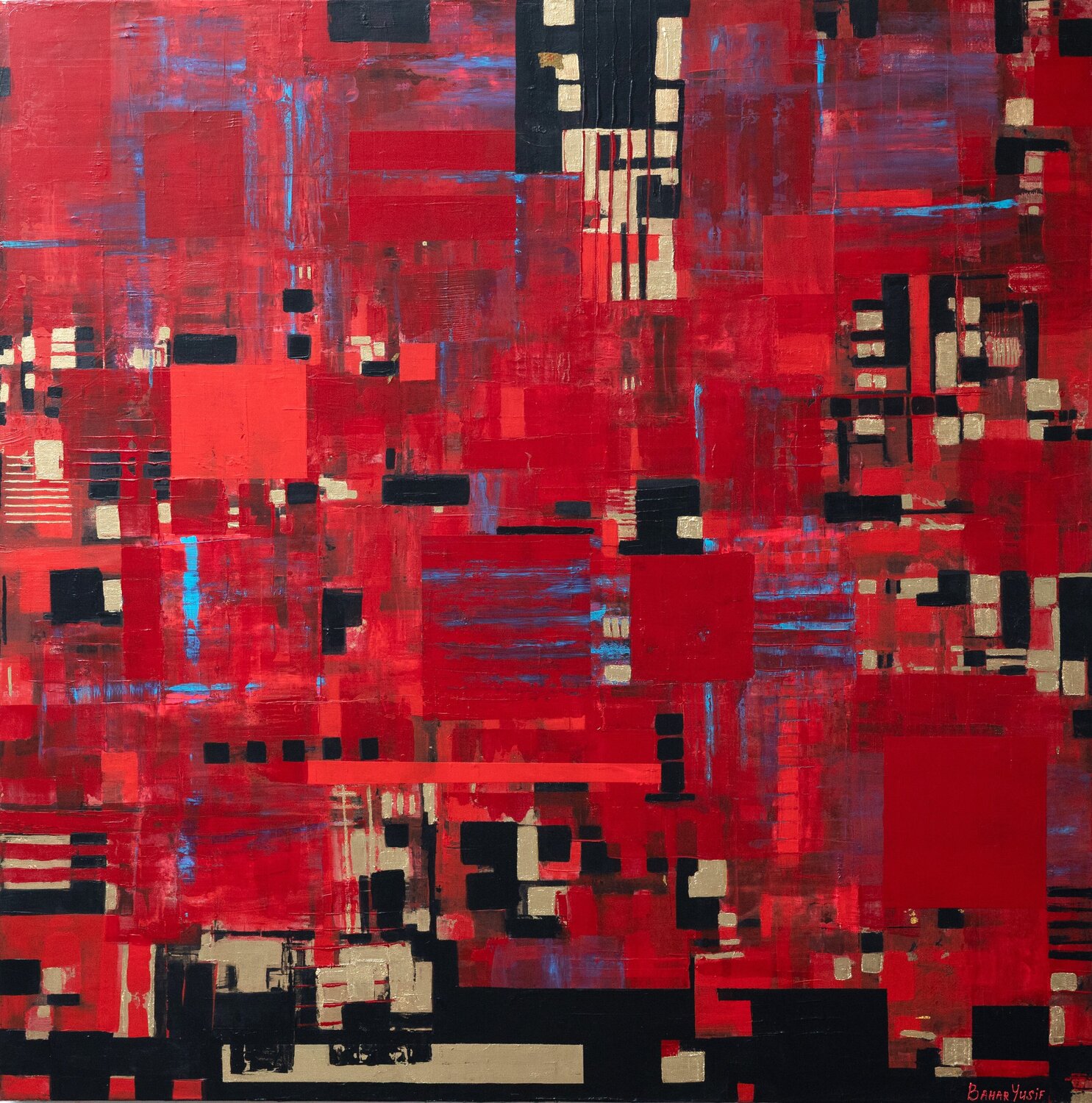 ENIGMA Bahar Guliyeva Original painting for sale