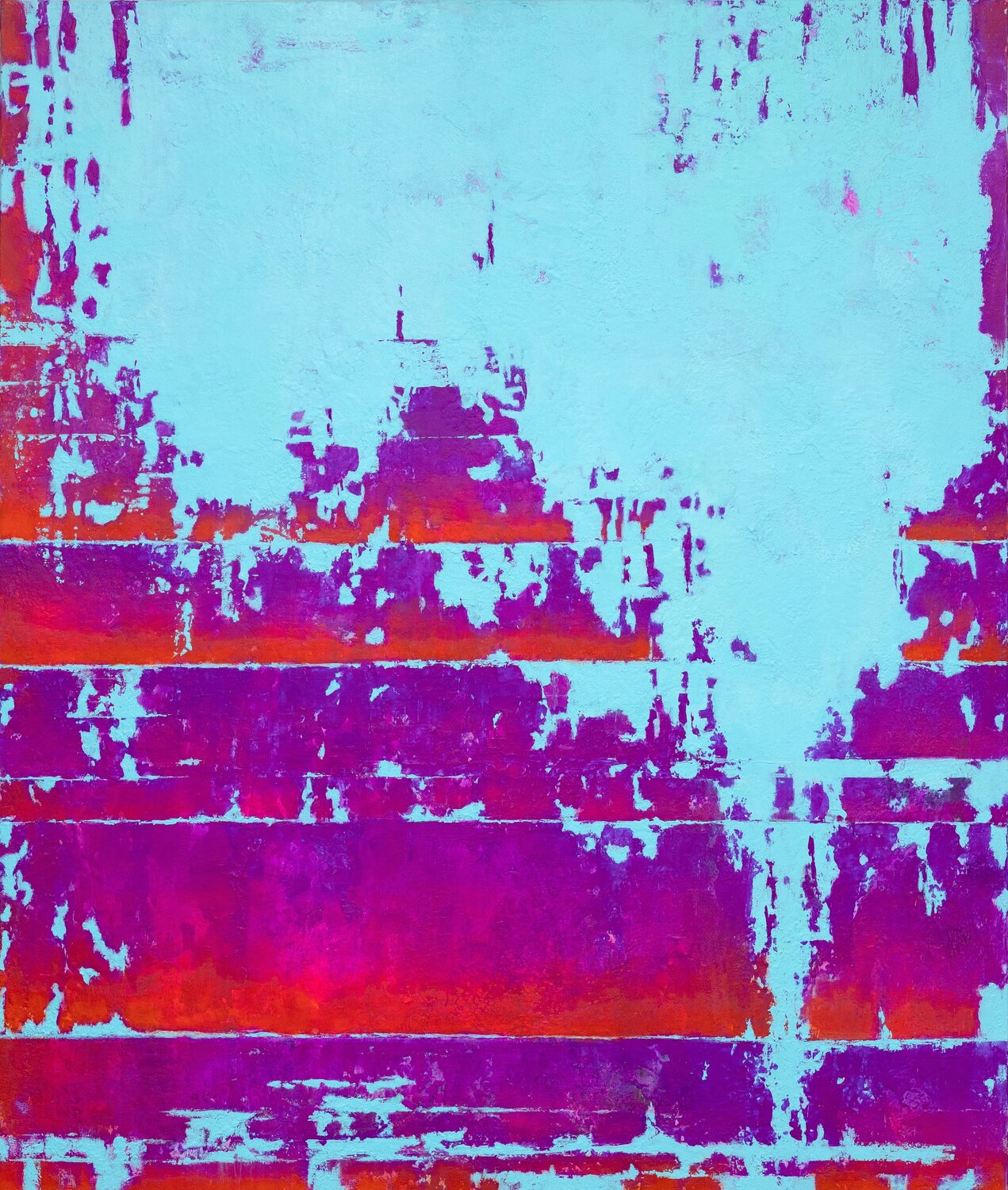SUNSET IN MIAMI Bahar Guliyeva Original painting for sale