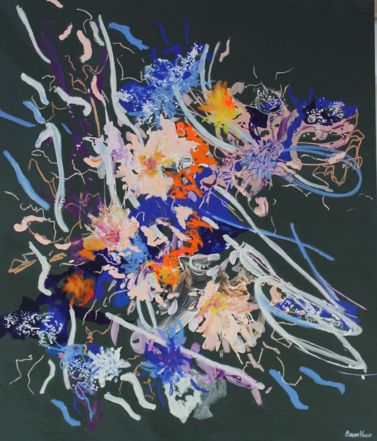 CHASING THE DREAMS SERIES #1 Bahar Guliyeva Original painting for sale
