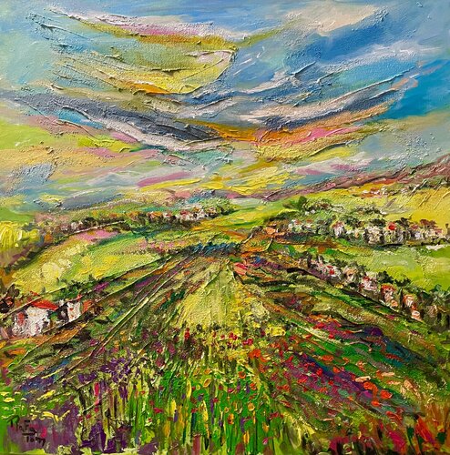 Limitless window for escape by Rafa Tom, Painting for Sale on Select