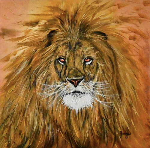 Leone by Jomay Tam, Painting for Sale on Select