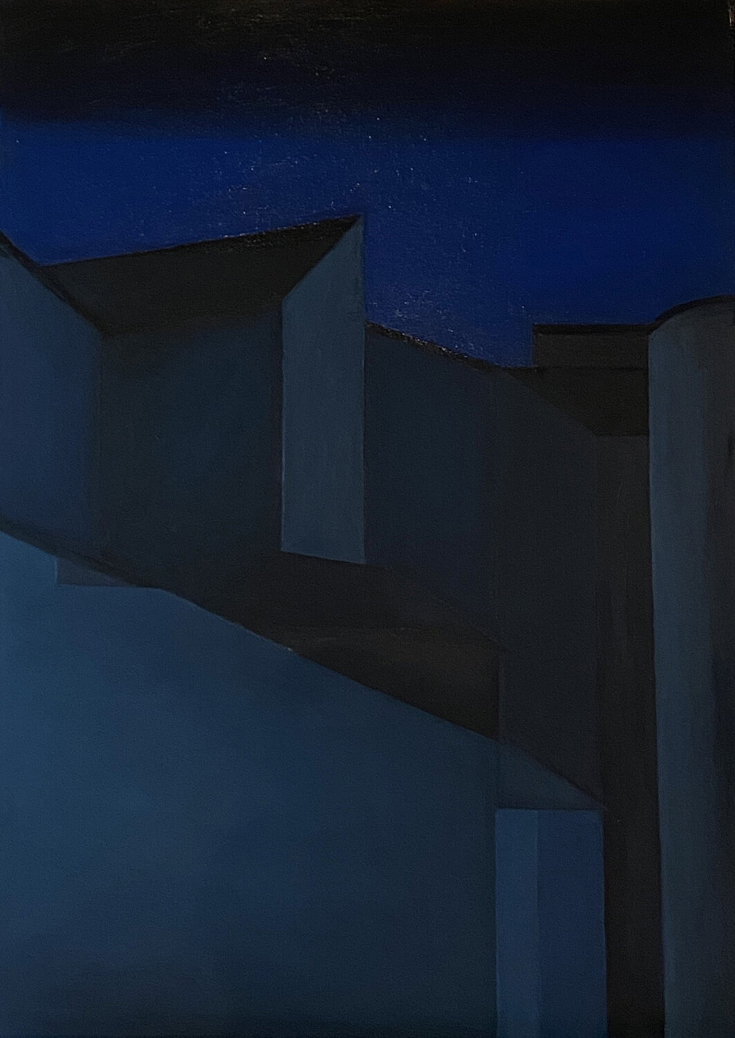 Feeling of the blue Jomay Tam Original painting for sale