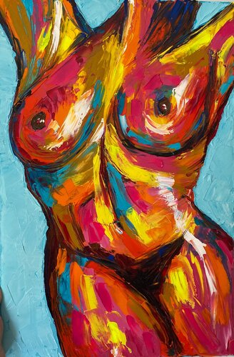 Sell-confidence by Elisabet Alba Rio, Painting for Sale on Select