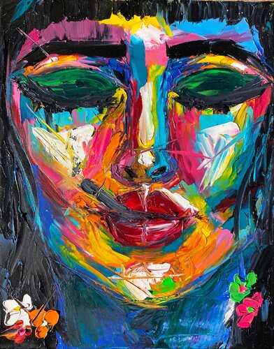 Tired of you by Elisabet Alba Rio, Painting for Sale on Select