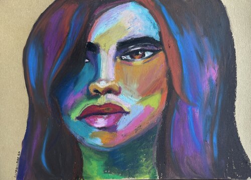 Untamed Spectrum by Elisabet Alba Rio, Painting for Sale on Select