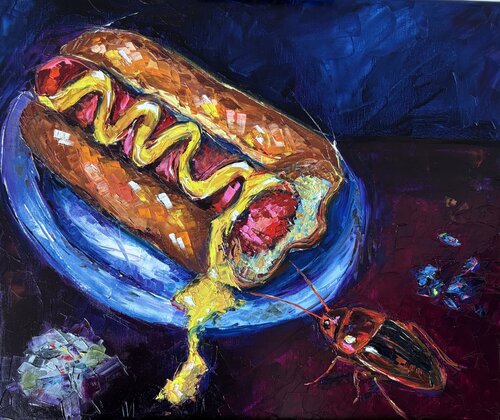 Bon appétit by Elisabet Alba Rio, Painting for Sale on Select