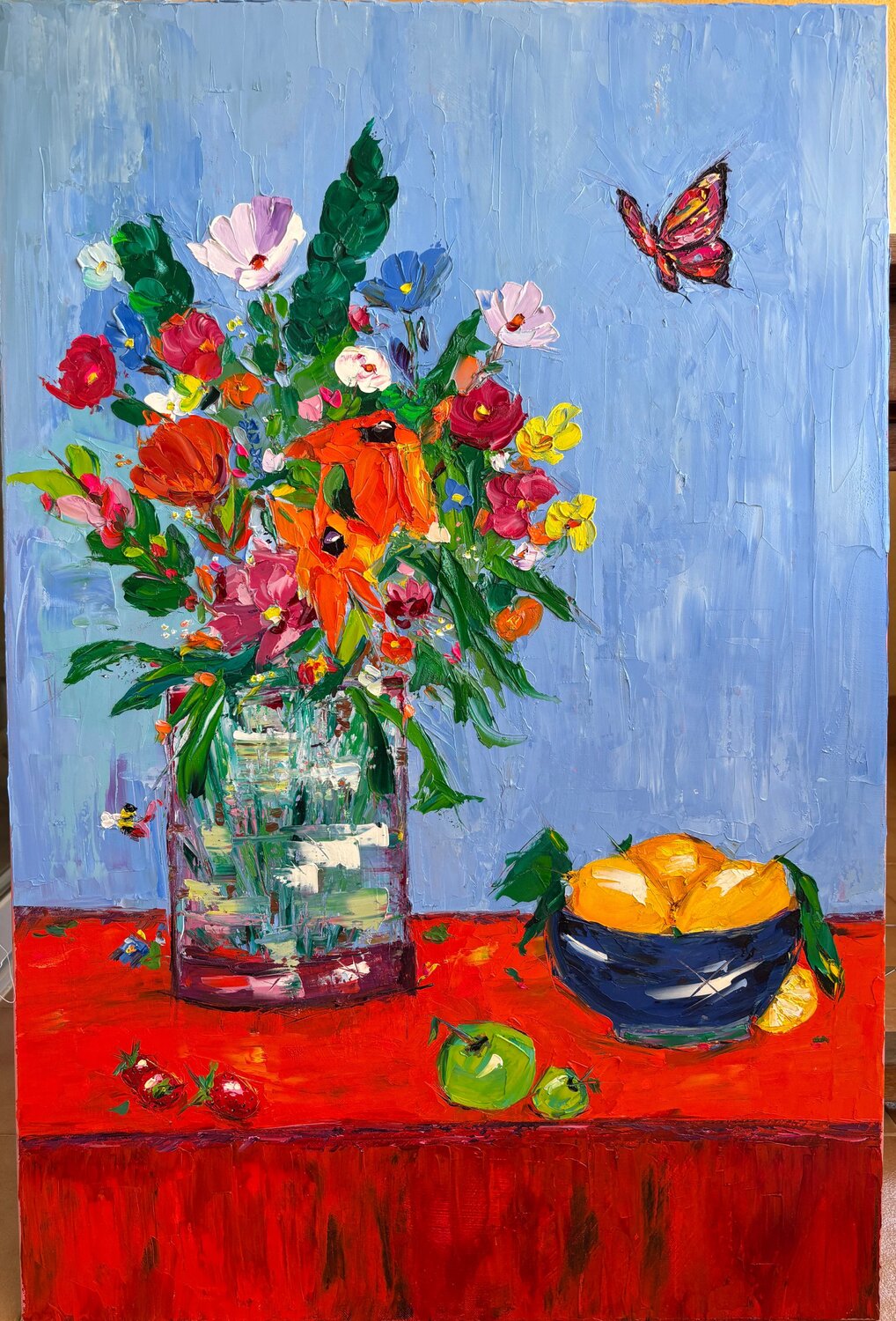 Whispers of spring Elisabet Alba Rio Original painting for sale