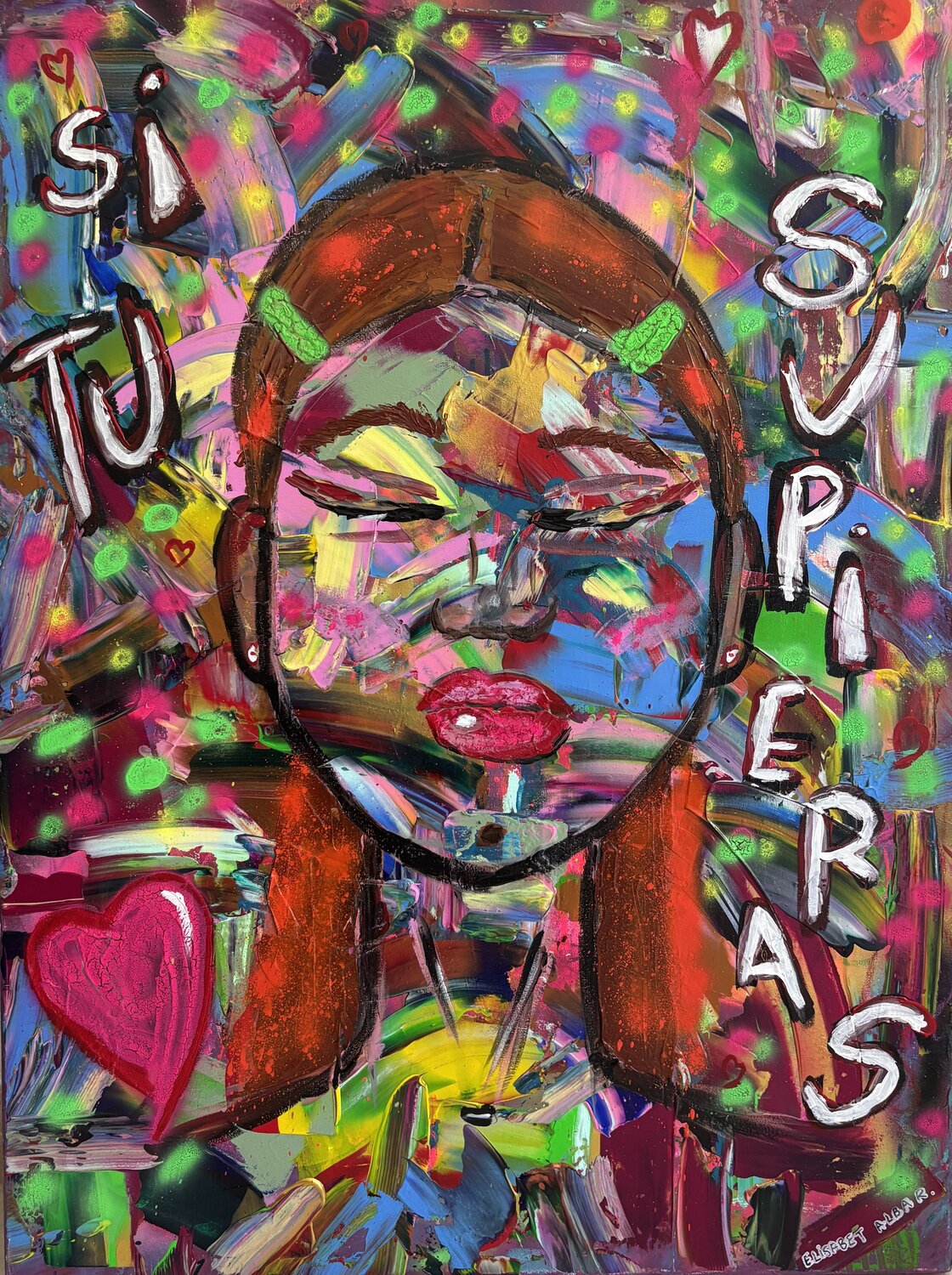 Si tú supieras Elisabet Alba Rio Original painting for sale