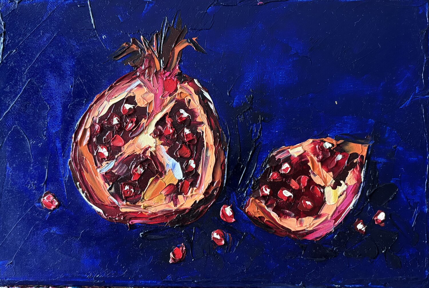 Our first auto un Elisabet Alba Rio Original painting for sale