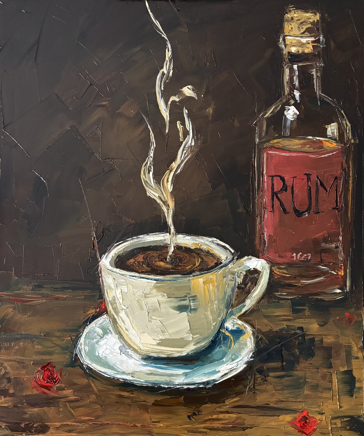 Bittersweet afternoon Elisabet Alba Rio Original painting for sale