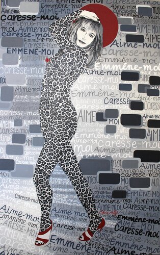 LE RÊVE DU LÉOPARD by Chris Alys, Painting for Sale on Select