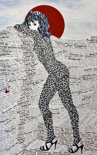 FEE LOVE by Chris Alys, Painting for Sale on Select