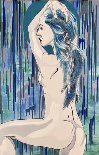REVELATION 2 : ONDINE by Chris Alys, Painting for Sale on Select
