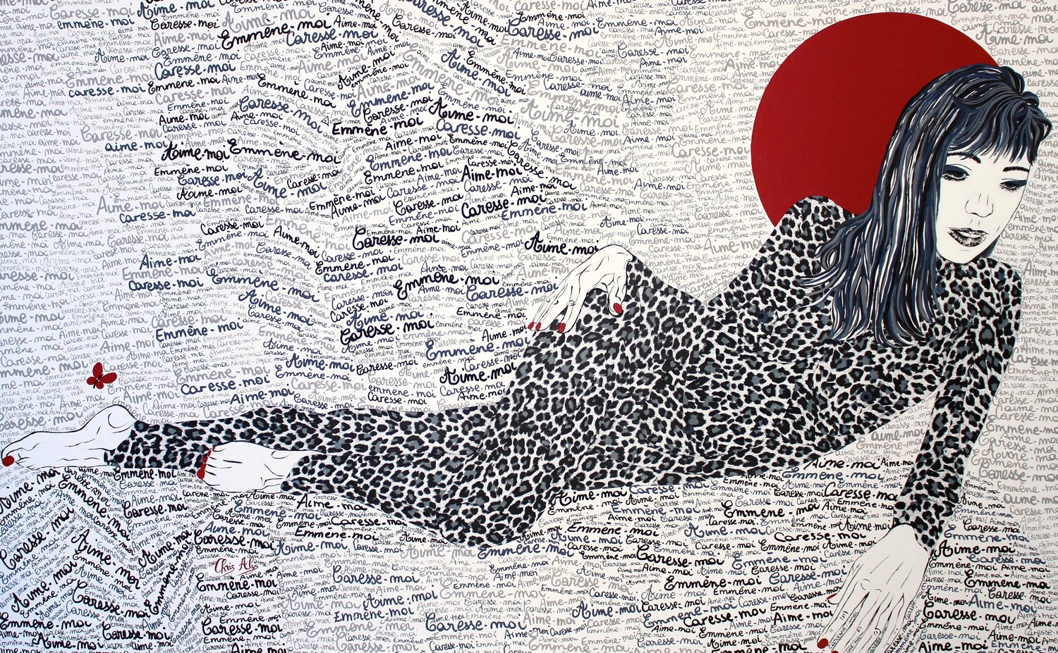 APSARA Chris Alys Original painting for sale