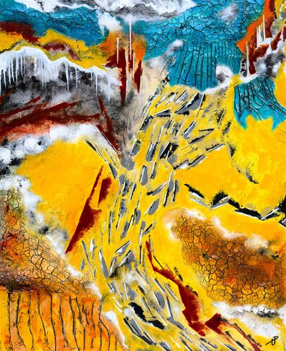 Le tourbillon de la vie by Philippe Urbin, Painting for Sale on Select