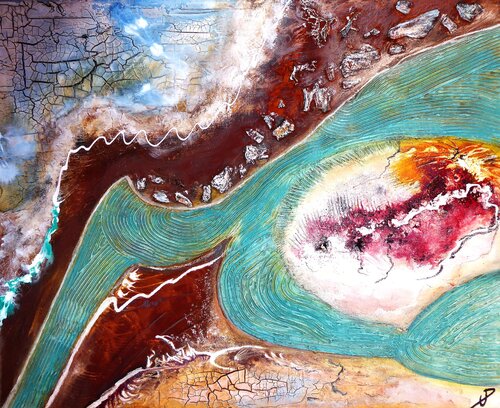 Rouille A4 by Philippe Urbin, Painting for Sale on Select
