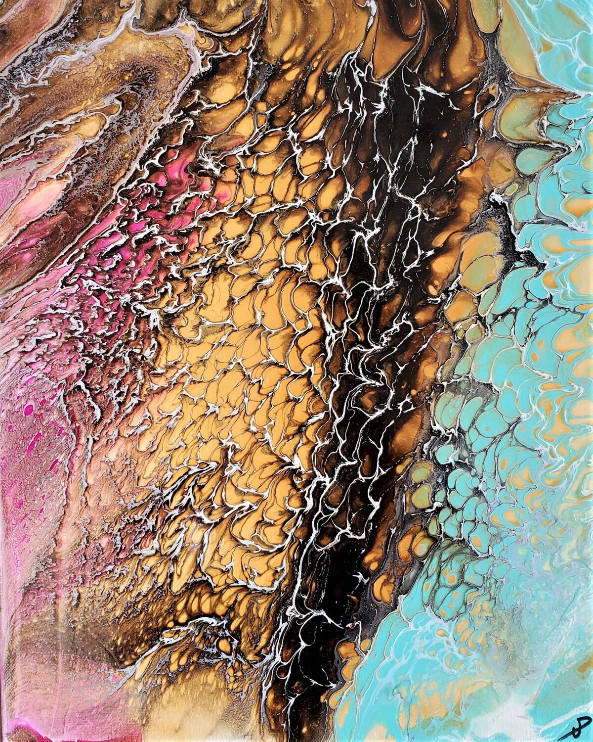 Les vagues insolites Philippe Urbin Original painting for sale