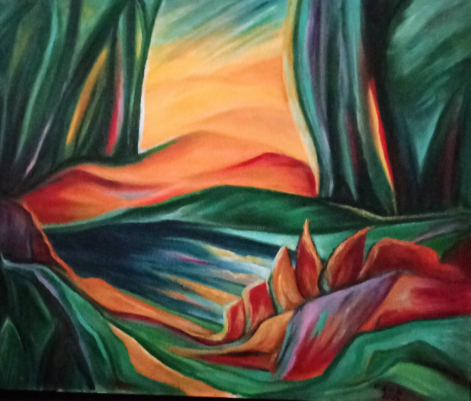 Repos provençal Olga Schrufer-Kozlova Original painting for sale