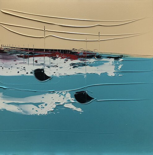 VENT DE SABLE by François Poulat, Painting for Sale on Select
