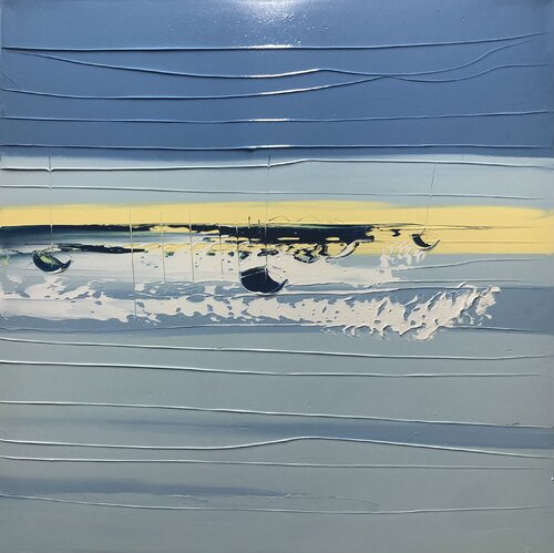 APRES LA PLUIE by François Poulat, Painting for Sale on Select