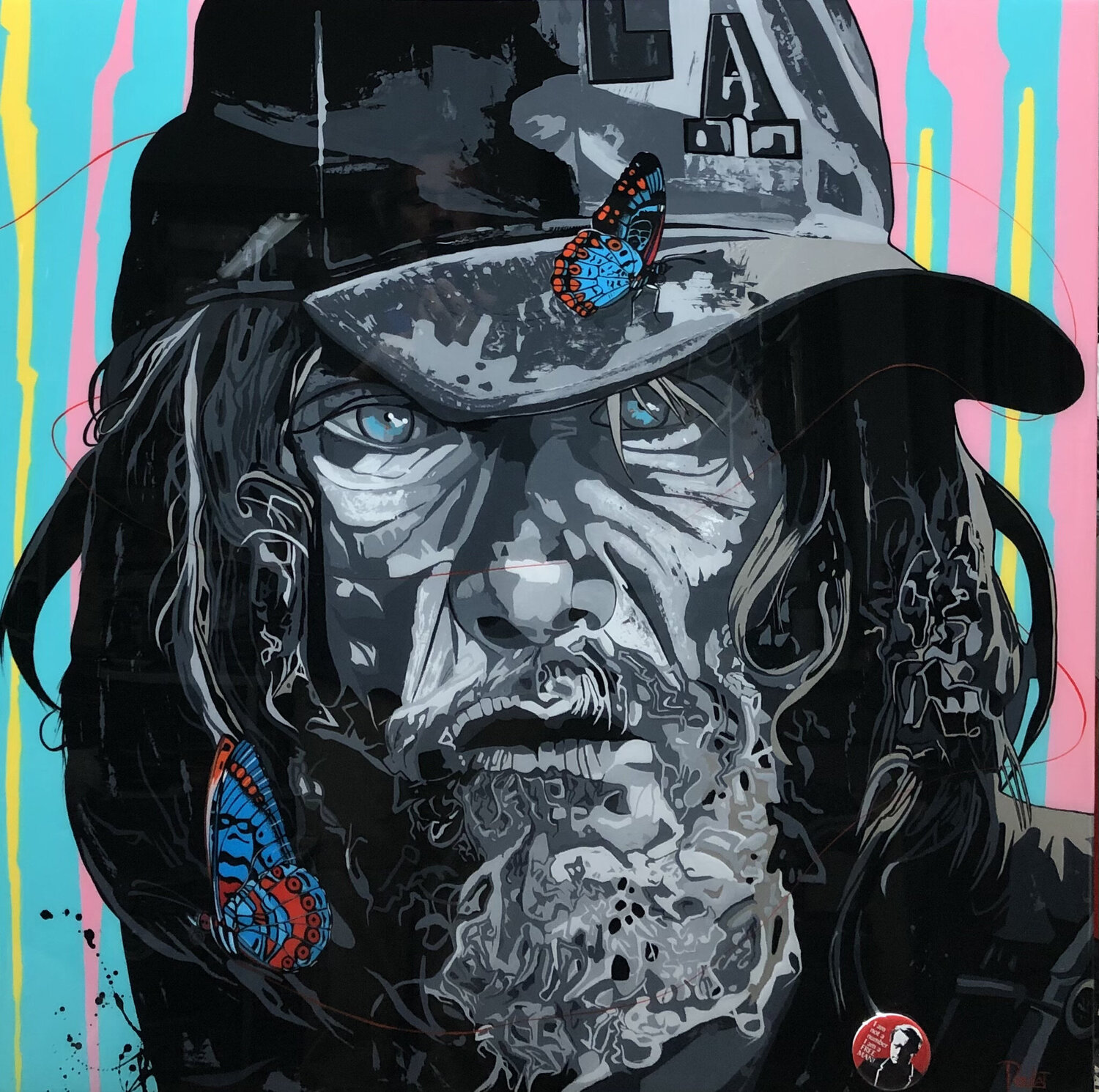 BLUE DREAM François Poulat Original painting for sale