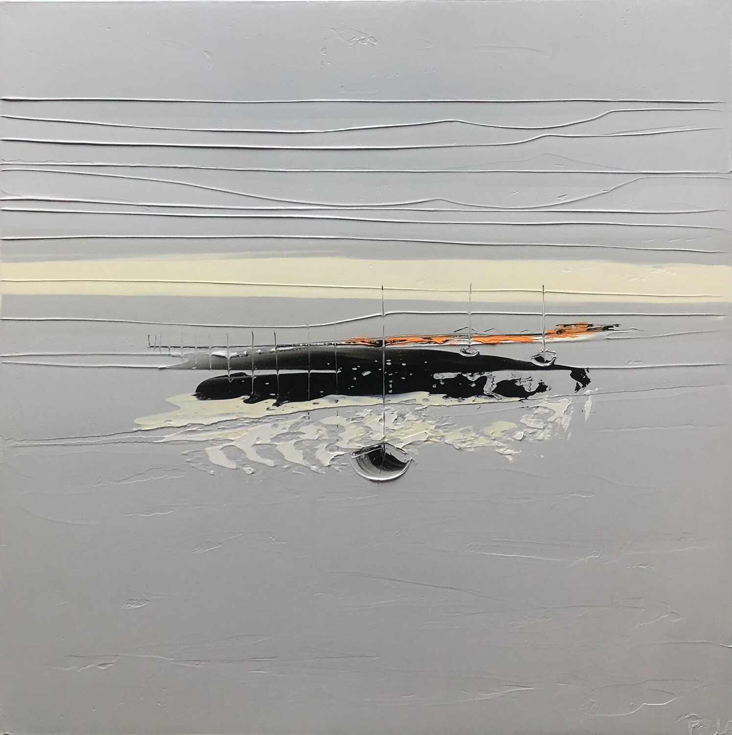 MARINE François Poulat Original painting for sale