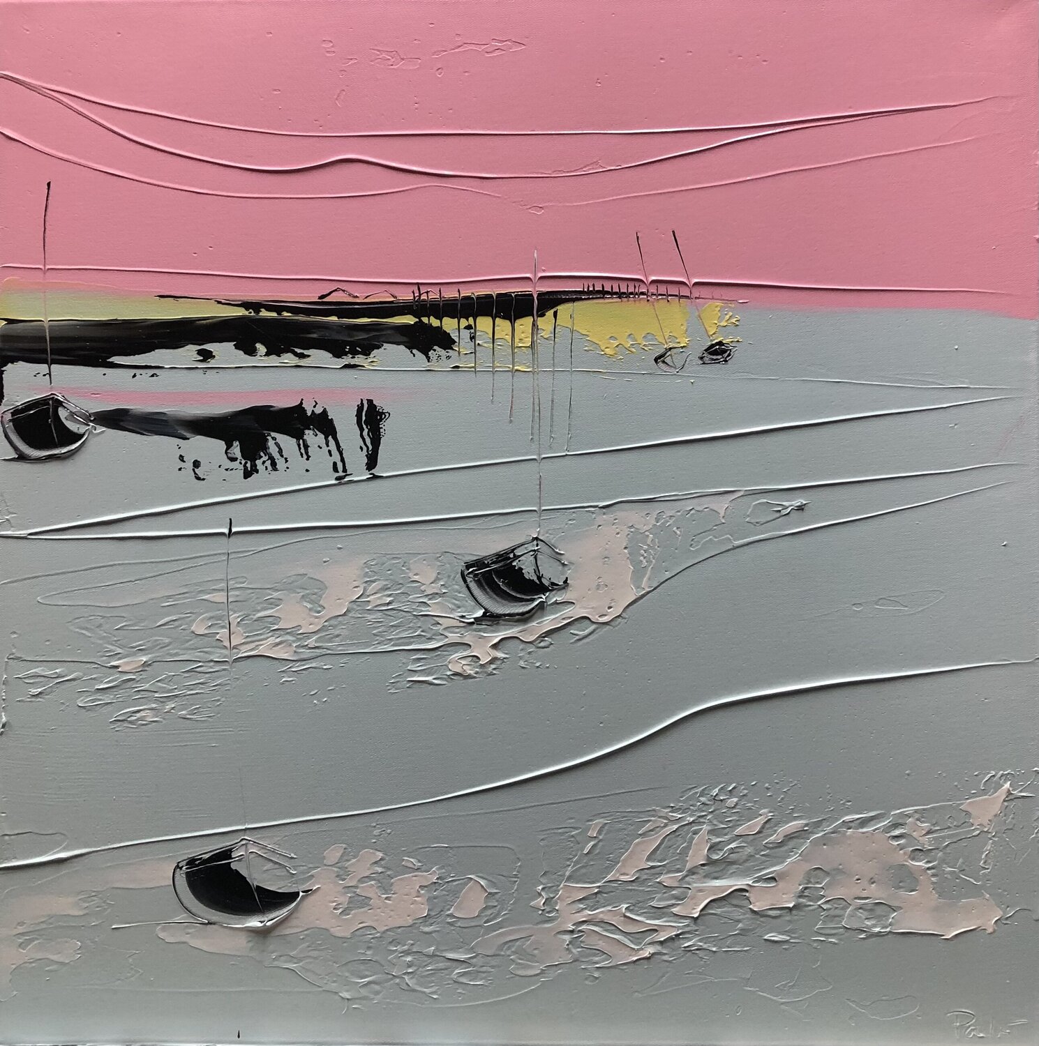 GUIMAUVE François Poulat Original painting for sale
