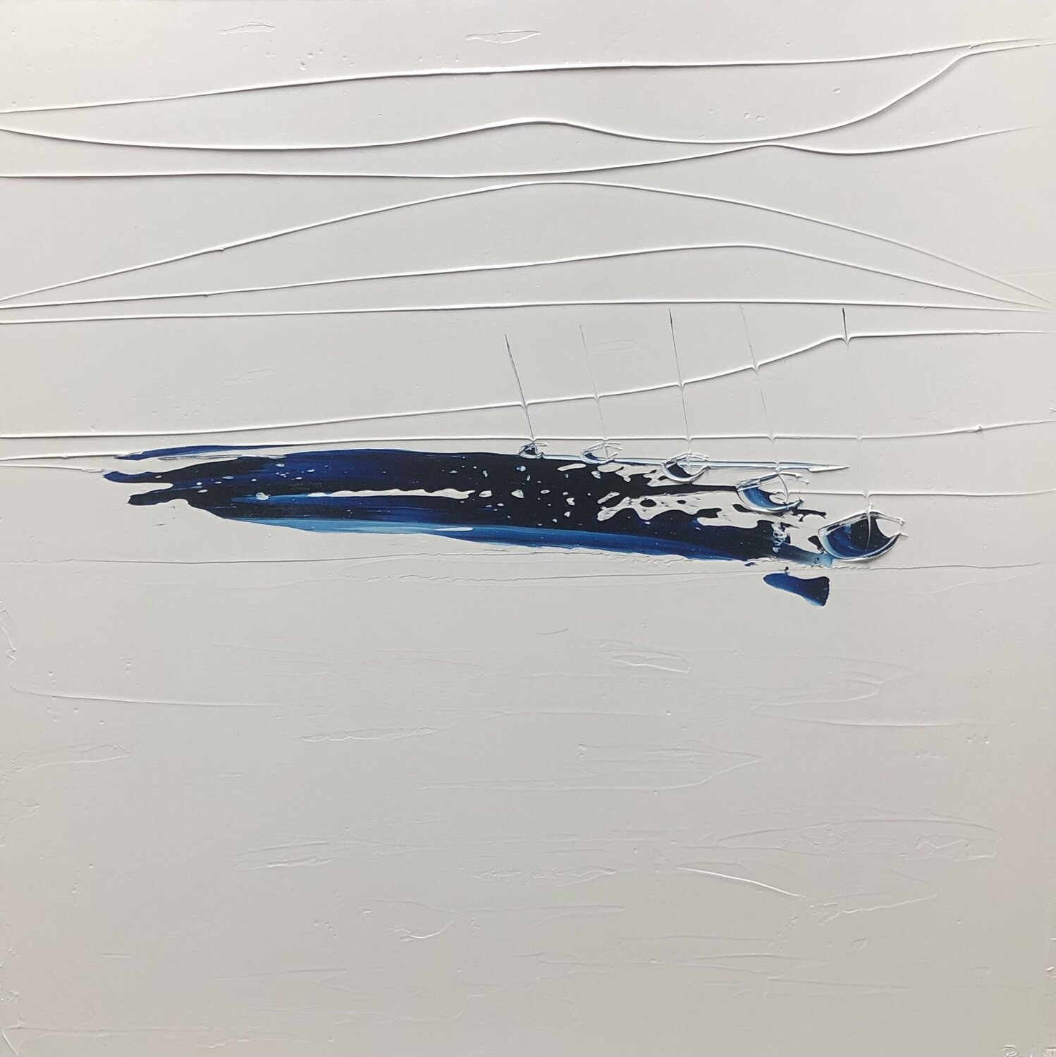 A L'ETALE François Poulat Original painting for sale