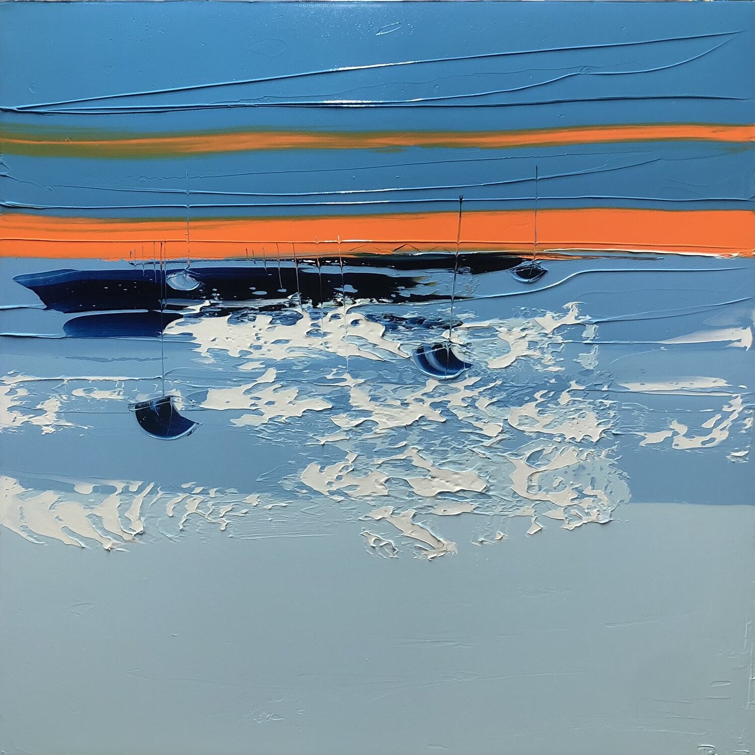 AU COUCHANT François Poulat Original painting for sale