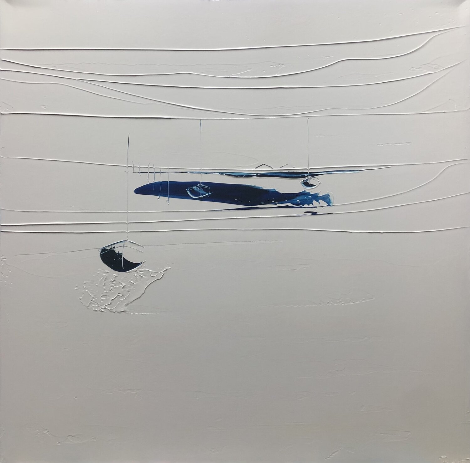 UN MATIN D'HIVER François Poulat Original painting for sale