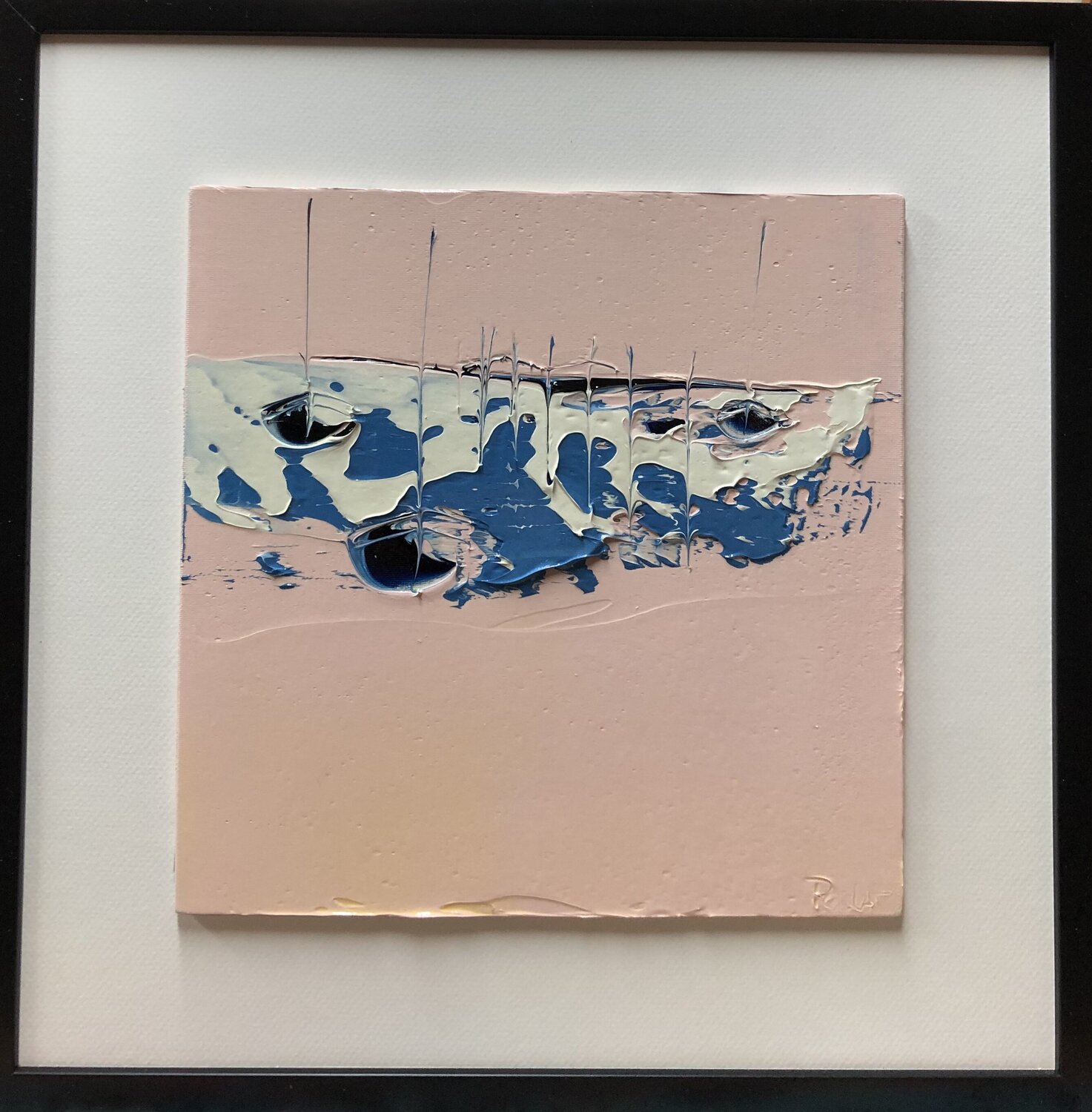 UN SOLEIL D'HIVER François Poulat Original painting for sale
