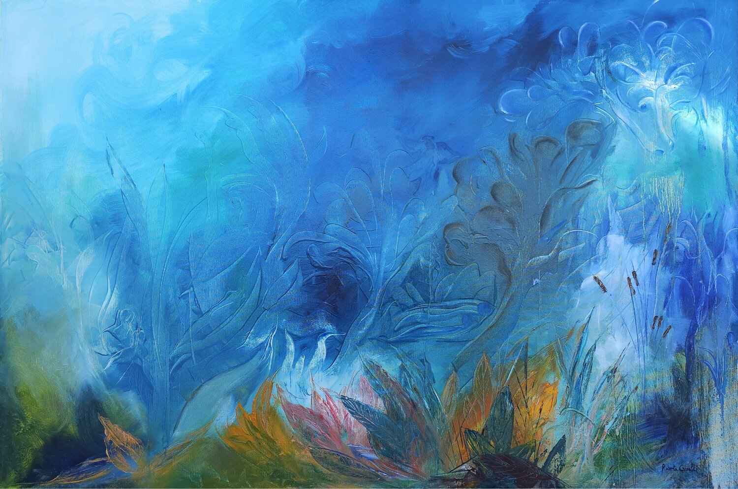 Human Plants Roberta Crepaldi Original painting for sale