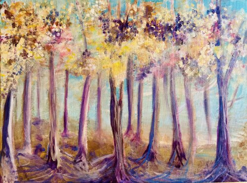 Là où tout commence by Karen Amsallem, Painting for Sale on Select